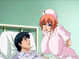 A Well-endowed Nurse Performs Oral Sex And Engages In Sexual Intercourse With A Male Patient In A Pornographic Video Featuring Animated Characters